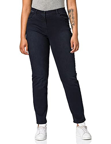 Raphaela by Brax Damen Stijl Corry 5-Pocket Denim Comfort Plus Jeans, Grau (Black + Effekt 09), 27W / 30L EU im Sale